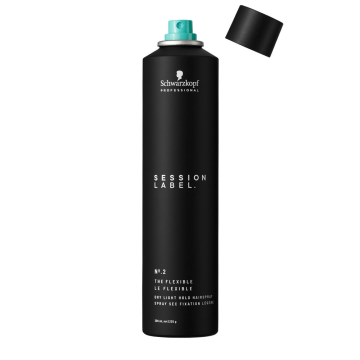 Schwarzkopf Professional Session Label. N°2 The Flexible (Dry Light Hold Hairspray) 300ml | apothecary.rs