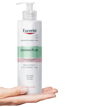 Eucerin DermoPure Triple Effect Cleansing Gel (gel za lice i telo) 400ml | apothecary.rs