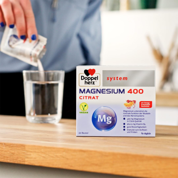 Doppelherz System Magnesium 400 Citrat 20 kesica | apothecary.rs