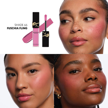 YSL Yves Saint Laurent Make Me Blush-Liquid Blush (N°66 Fuchsia Fling) 15ml | apothecary.rs