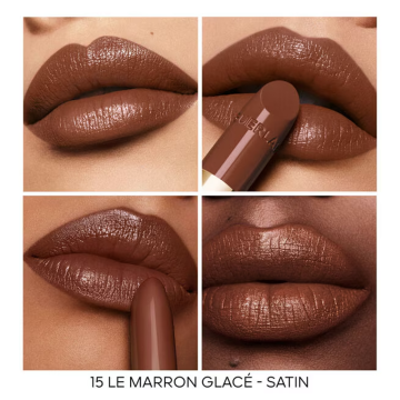 Guerlain Rouge G Satin Lipstick Refill (N°15 Le Marron Glacé) 3.5g | apothecary.rs