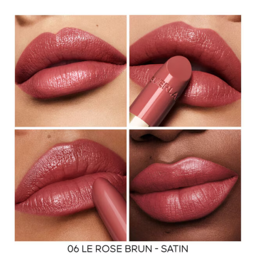 Guerlain Rouge G Satin Lipstick Refill (N°06 Le Rose Brun) 3.5g | apothecary.rs
