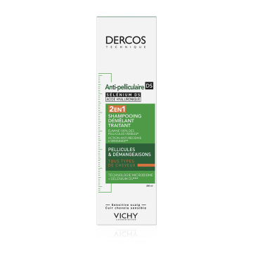 Vichy Dercos Anti Dandruff DS 2in1 (šampon protiv peruti i regenerator) 200ml | apothecary.rs