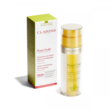 Clarins Plant Gold Nutri-revitalizing uljana emulzija za lice 35ml