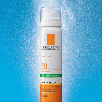 La Roche-Posay Anthelios Anti-Shine Sun Protection Invisible (SPF50+) Face Mist 2x75ml | apothecary.rs