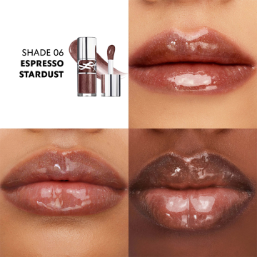 YSL Yves Saint Laurent Loveshine Plumping Lip Oil Gloss (N°06 Espresso Stardust) 6ml | apothecary.rs
