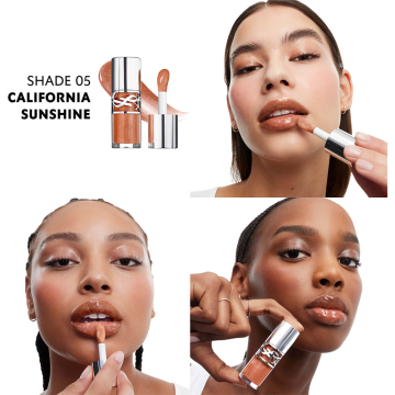 YSL Yves Saint Laurent Loveshine Plumping Lip Oil Gloss (N°05 California Sunshine) 6ml | apothecary.rs