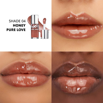 YSL Yves Saint Laurent Loveshine Plumping Lip Oil Gloss (N°04 Honey Pure Love) 6ml | apothecary.rs