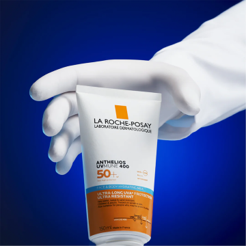 La Roche-Posay Anthelios UVmune 400 Face and Body Hydrating Milk SPF50+ 150ml | apothecary.rs