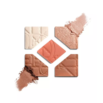 Dior Diorshow 5 Couleurs Eyeshadow Palette – Cannage Limited Edition 2025 Summer (N°671 Coral Couture) 7g | apothecary.rs