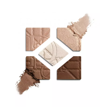 Dior Diorshow 5 Couleurs Eyeshadow Palette – Cannage Limited Edition 2025 Summer (N°557 Brown Cachemire) 7g | apothecary.rs