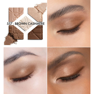 Dior Diorshow 5 Couleurs Eyeshadow Palette – Cannage Limited Edition 2025 Summer (N°557 Brown Cachemire) 7g | apothecary.rs
