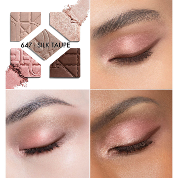 Dior Diorshow 5 Couleurs Eyeshadow Palette – Cannage Limited Edition 2025 Summer (N°647 Silk Taupe) 7g | apothecary.rs