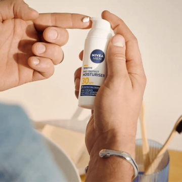 Nivea Men Sensitive Daily Protect Moisturiser SPF30 50ml | apothecary.rs