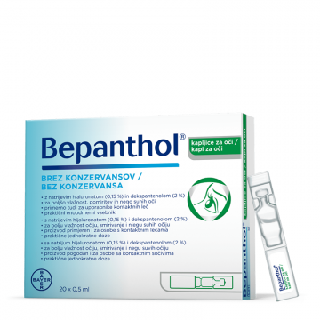 Bayer Bepanthol kapi za oči (20 jednokratnih doza)