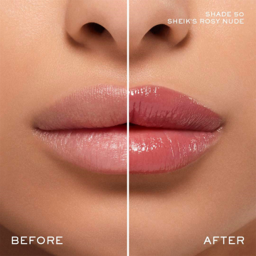 Lancôme Lip Idôle Squalane-12 Butterglow™ Hydrating Lip Balm (N°50 Sheik‘s Rosy Nude) 2.8g | apothecary.rs