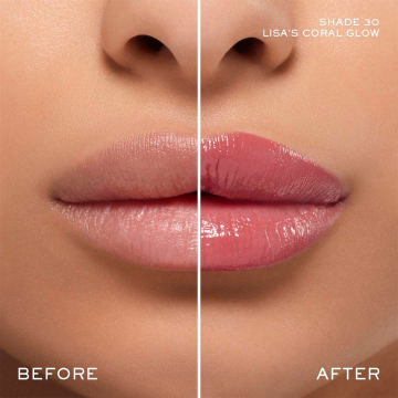 Lancôme Lip Idôle Squalane-12 Butterglow™ Hydrating Lip Balm (N°30 Lisa‘s Coral Glow) 2.8g | apothecary.rs