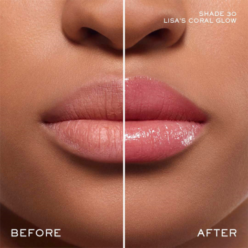 Lancôme Lip Idôle Squalane-12 Butterglow™ Hydrating Lip Balm (N°30 Lisa‘s Coral Glow) 2.8g | apothecary.rs