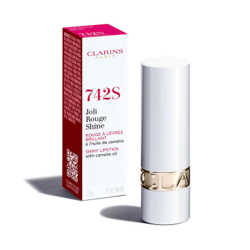 Clarins Joli Rouge Shine Lipstick (N°742S Joli Rouge) 3.5g | apothecary.rs
