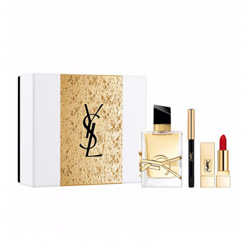 YSL Yves Saint Laurent Libre poklon set (Libre Eau De Parfum 50ml + Dessin Du Regard + Mini Rouge Pur Couture)