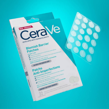 CeraVe Blemish Barrier Patches (flasteri protiv nepravilnosti) 22 komada | apothecary.rs