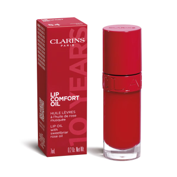 Clarins Lip Comfort Oil (N°54 Iconic Red) 10 Years Anniversary Limited Edition 7ml | apothecary.rs