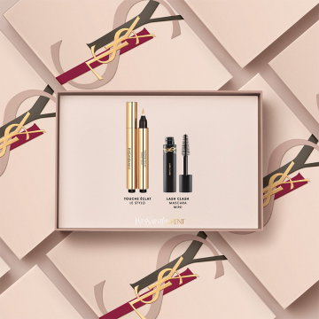 YSL Yves Saint Laurent Touche Éclat & Lash Clash Mascara Gift Set | apothecary.rs