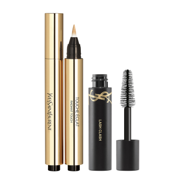 YSL Yves Saint Laurent Touche Éclat & Lash Clash Mascara Gift Set | apothecary.rs