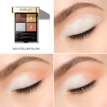 Guerlain Ombres G Eyeshadow Quad (N°520 Stellar Glow) Limited Edition | apothecary.rs