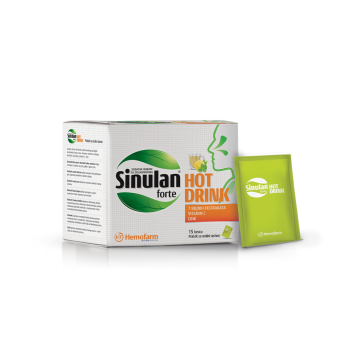 Hemofarm Sinulan Forte Hot Drink 15 kesica | apothecary.rs
