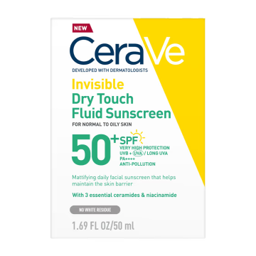 CeraVe Invisible Dry Touch FluidSunscreen SPF50+ 50ml | apothecary.rs