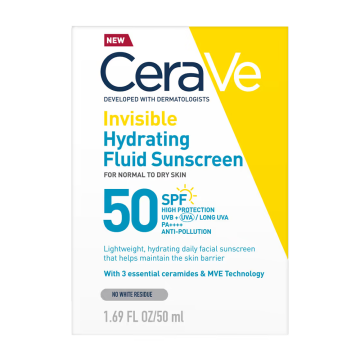 CeraVe Invisible Hydrating Fluid Sunscreen SPF50 50ml | apothecary.rs