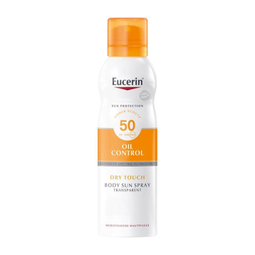 Eucerin Sun Protection SPF50 Oil Control Dry Touch Body Sun Spray 200ml | apothecary.rs