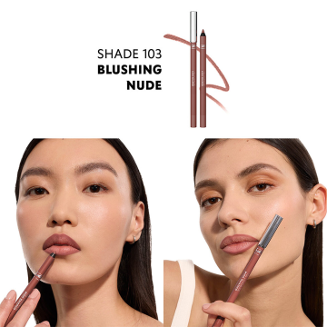 YSL Yves Saint Laurent YSL Lovenude Kiss Shaper Lip Liner (N°104 Burning Mauve) 1.2g | apothecary.rs