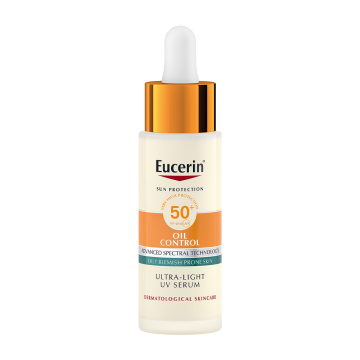 Eucerin Sun Protection Oil Control SPF50+ Ultra-Light UV Serum 30ml | apothecary.rs