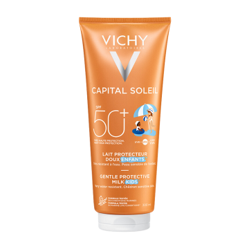 Vichy Capital Soleil SPF50+ Gentle Protective Milk Kids 300ml | apothecary.rs