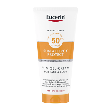 Eucerin Sun Protection Sun Allergy Protect SPF50+ Sun Gel-Cream for Face & Body 200ml | apothecary.rs