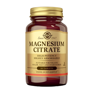 Solgar Magnesium Citrate 60 tableta | apothecary.rs