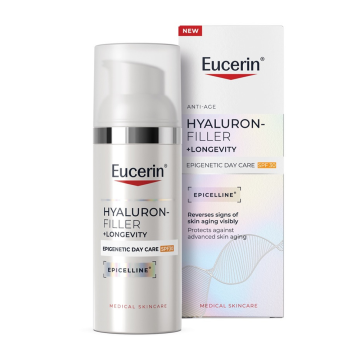 Eucerin Hyaluron-Filler + Longevity Epigenetic Day Care SPF30 50ml | apothecary.rs