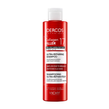 Vichy Dercos Collagen 17 Filler Ultra-Repairing Shampoo 200ml | apothecary.rs