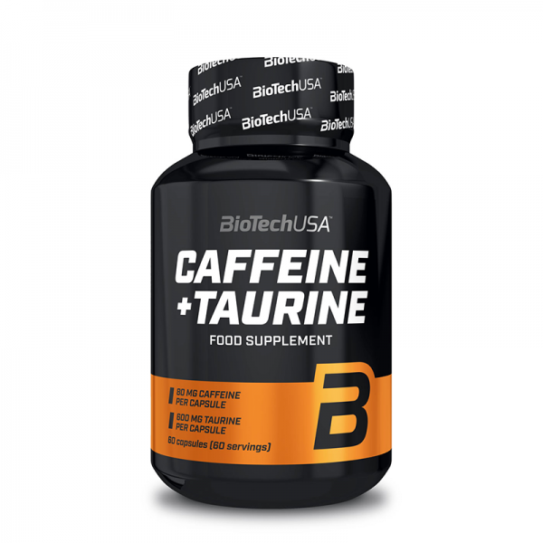 BioTechUSA Caffeine + Taurine 60 kapsula - 1