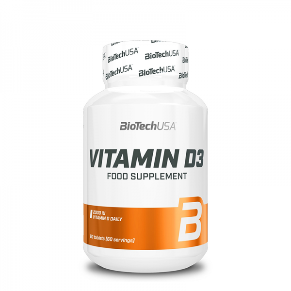 BioTechUSA Vitamin D3 60 kapsula - 1