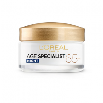 L'Oréal Age Specialist 65+ noćna krema za lice 50ml | apothecary.rs