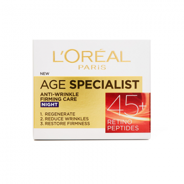 L'Oréal Age Specialist 45+ noćna krema za lice 50ml | apothecary.rs