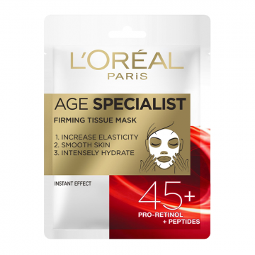 L'Oréal Age Specialist 45+ maska u maramici 30g | apothecary.rs