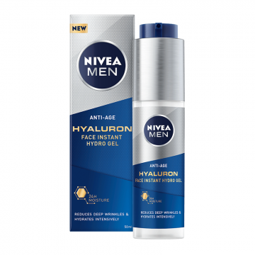 Nivea Men Anti-Age Hyaluron Face Instant Hydro Gel 50ml | apothecary.rs