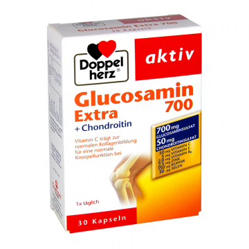 Doppelherz Aktiv Glukozamin Extra 700mg 30 kapsula | apothecary.rs