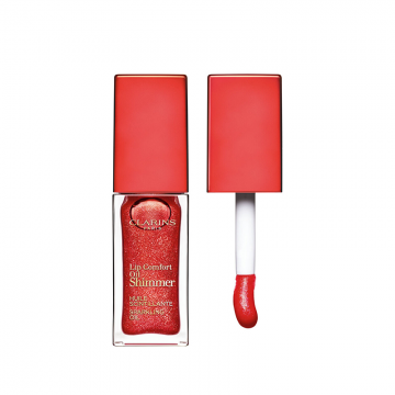 Clarins Lip Comfort Oil Shimmer (07 Red Hot) 7ml | apothecary.rs