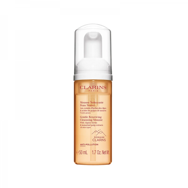 Clarins Gentle Renewing Cleansing Mousse 50ml | apothecary.rs