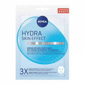Nivea Hydra Skin Effect Sheet maska za negu lica 1 komad | apothecary.rs